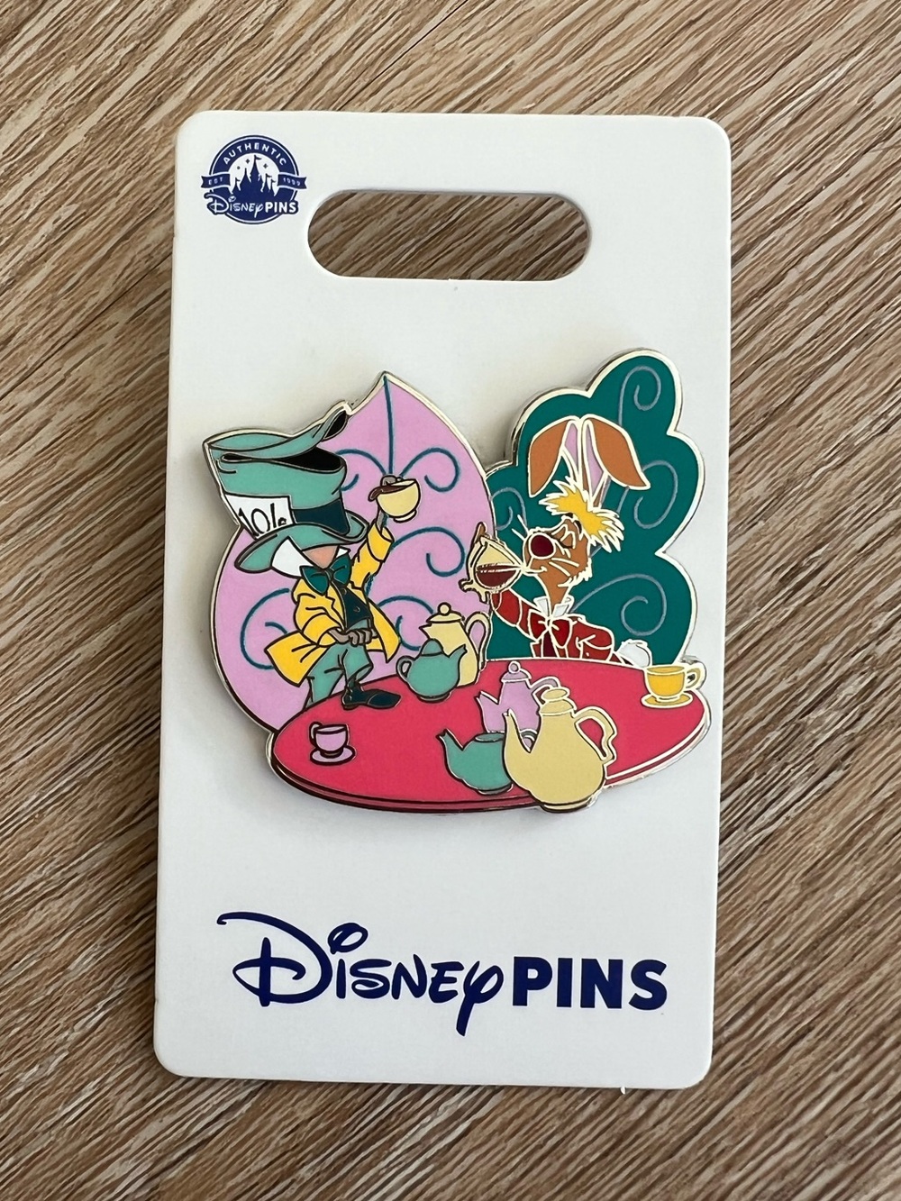 Disney Enamel Pins Alice in Wonderland Mad Tea Party